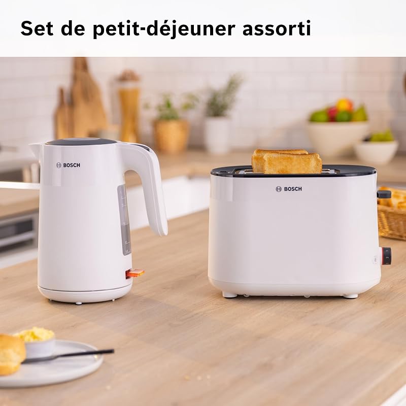 Bosch TWK2M161 MyMoment - Bouilloire électrique, Triple sécurité