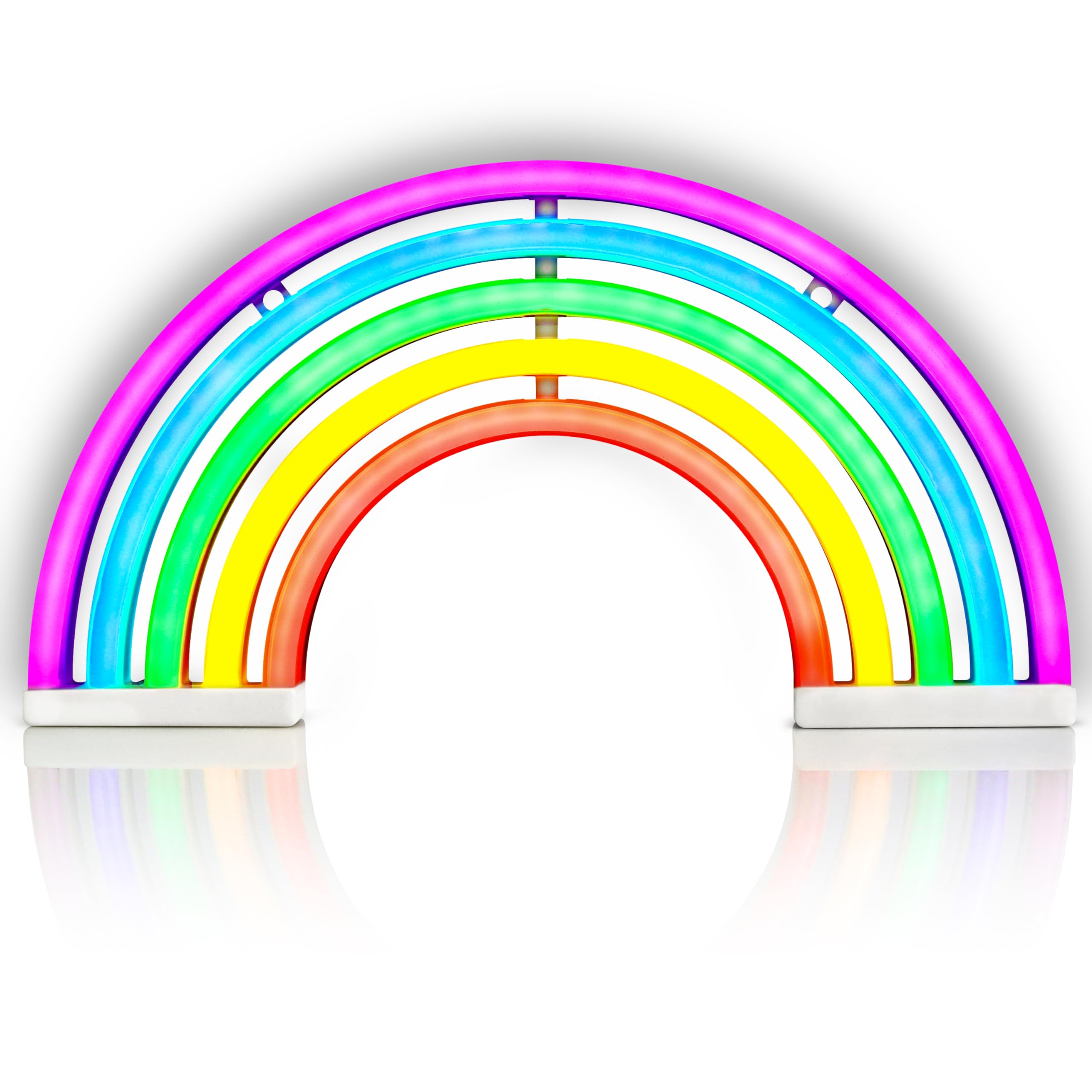 The Glowhouse Premium Rainbow LED Neon Light Sign Bedroom Wall Light Lamp Home Nursery Room