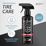 Glart 45RK Tire Shine 500 ml with Applicator Sponge Satin Finish UV Protection view 2