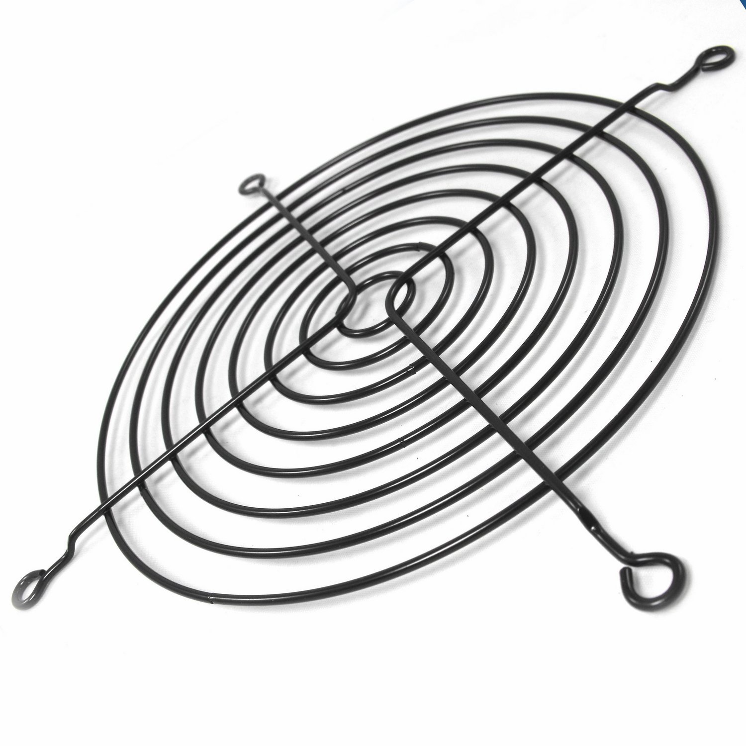 AABCOOLING Metal Grill for Fans, PC Dust Filter, Dust Filter, Fan Cover, Dust Filter, Fan Grill, Fan Filter (Grill 120 Black)