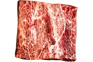 Australian Wagyu Flat Iron Steak 8oz x 1 Pack - Meat Your Cheese Tested Quality and Exquisite taste Grass fed, grain finished, no added hormones