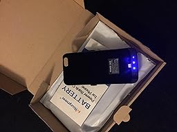 ZOGIN Funda Batería iphone 6 / 6s, 10000mAh Funda Protectora Cargador