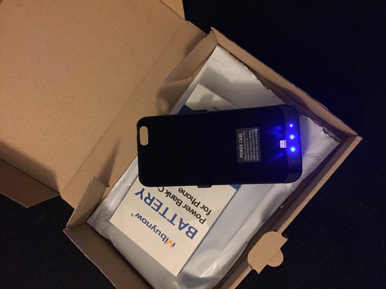 ZOGIN Funda Batería iphone 6 / 6s, 10000mAh Funda Protectora Cargador