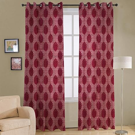 Buy Cloth Fusion Carolina London Net Sheer 9 Ft Curtains For Door
