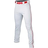 Easton Boys Easton | Rival+ Baseball Pants | Full Length Semi-Relaxed Fit | Youth Sizes | Piped | Multiple Colors