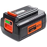 DTK 3.5Ah 40V MAX Lithium Batteries Replacement for Black and Decker 40V Battery LBX2040 LBX36 LBXR36 LBXR2036 LST540 LST136W Replacement for Black&Decker
