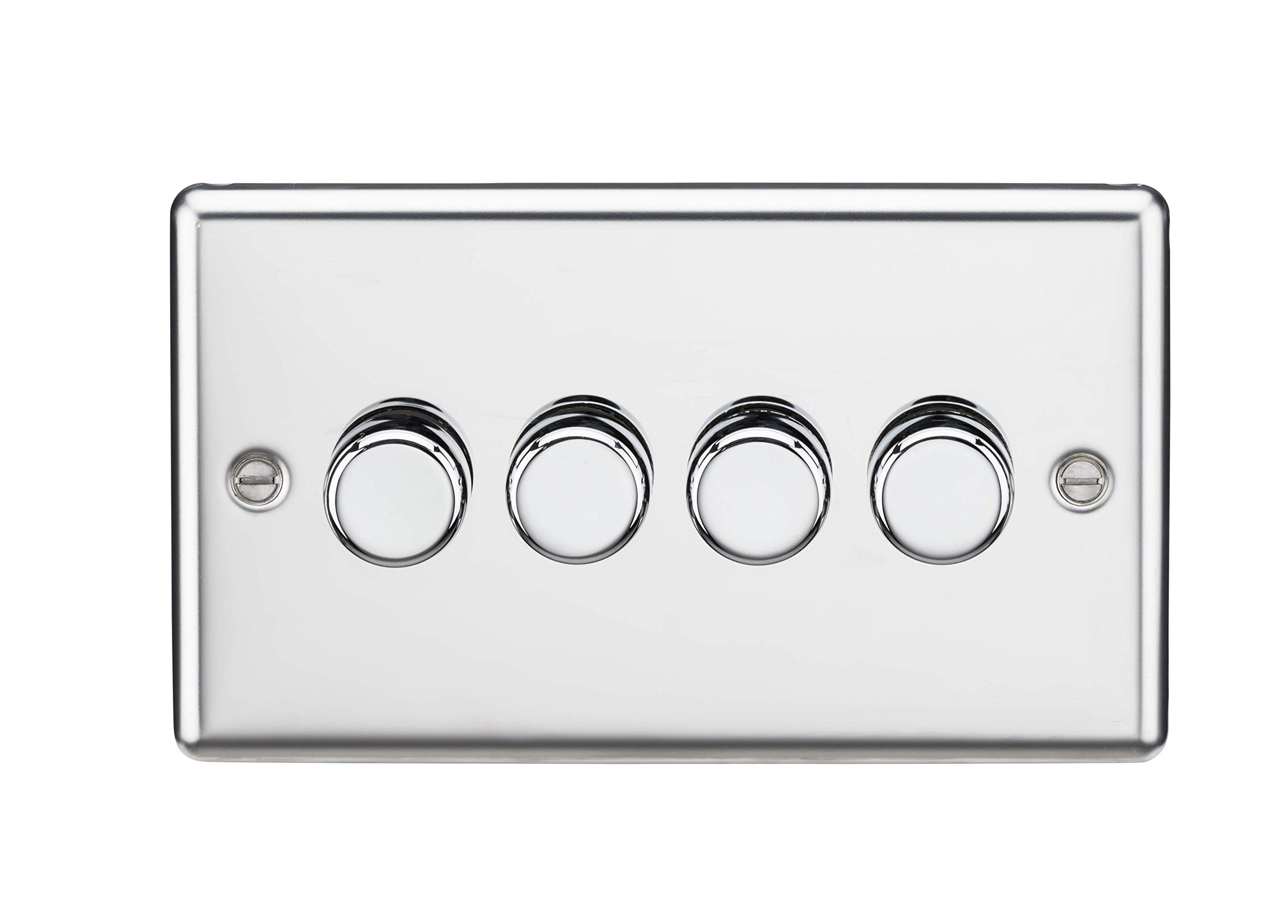 4G 2-way 10-200W (5-150W LED) Intelligent dimmer - Polished Chrome — image 1