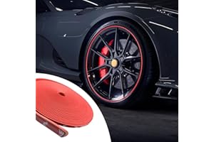 Tecledsn Rim Protector for Car Wheels, Car Wheel Protector, Car Wheel Decorative Strip with Adhesive Tape, Vehicle Tire Guard