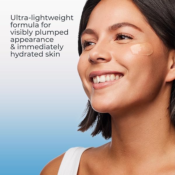 EUCERIN FACE IMMERSIVE HYDRATION MOISTURE BOOST FACE SERUM, ULTRA-LIGHTWEIGHT HYALURONIC ACID SERUM SMOOTHS FINE LINES AND WRINKLES, 1 FL OZ BOTTLE