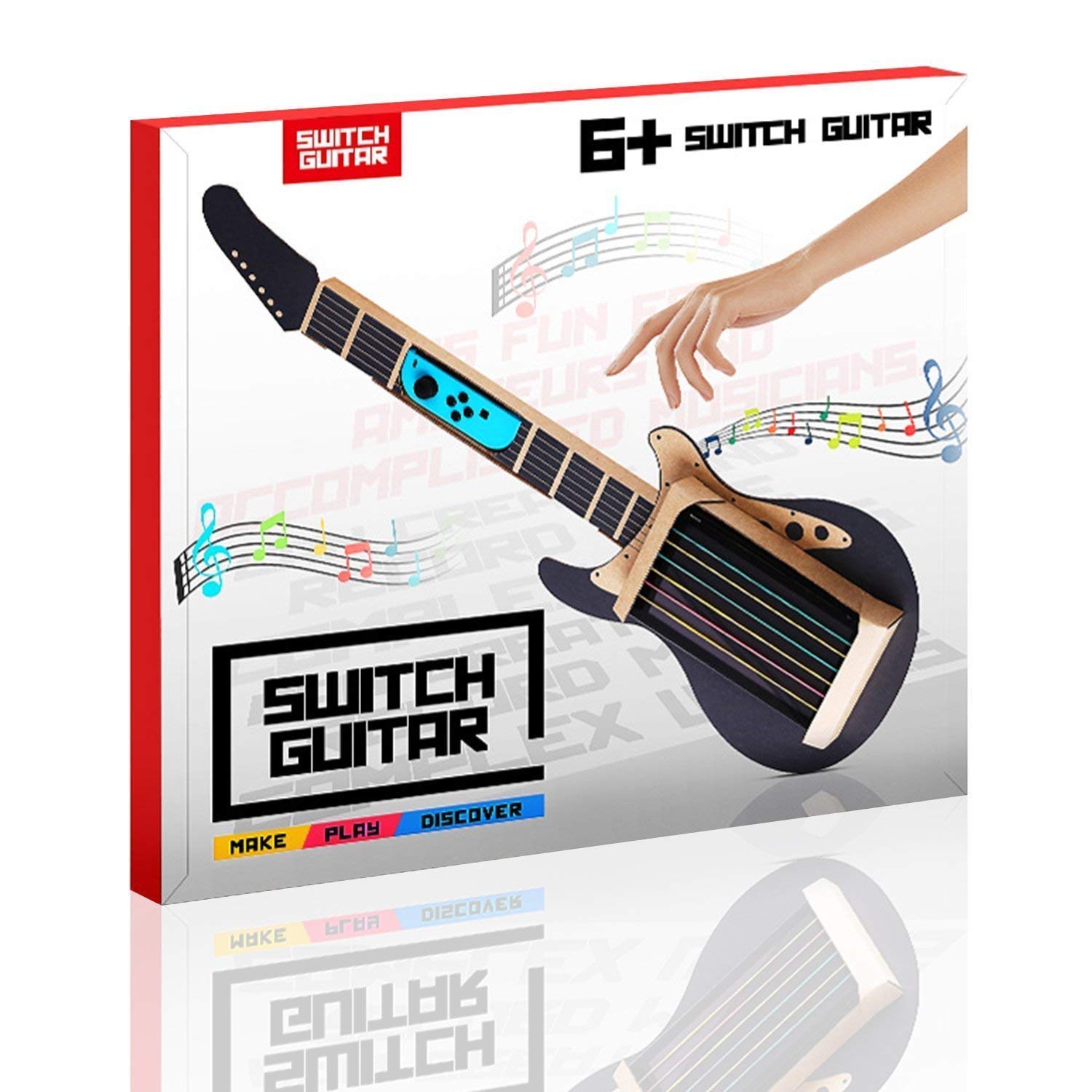 Kailisen Gitarre Für Nintendo Switch Gitarre Für Toy Con Für Labo Game Holder Bracket Konsole Zubehör Variety Kit