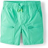 Gymboree Boys and Toddler Quick Dry Tie Front Jogger Shorts