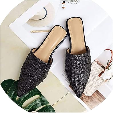 ladies flat mules