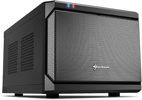 Sharkoon qb one - caja de ordenador, pc gaming, mini-itx, negro.: Amazon.es: Informática