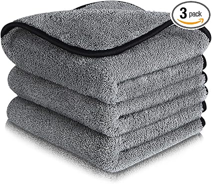 Super Absorbent Microfiber Cleaning Cloth Lint Free - Pack of 3