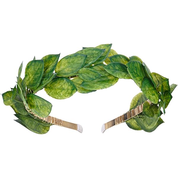 Amazon.com : DreamLily Greek Headpiece Bridal Leaf Crown  display picture 1
