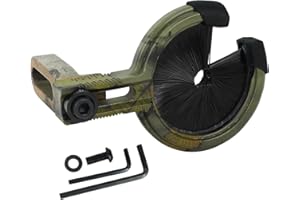 LWANO Archery Arrow Rest Capture Brush Whisker Biscuit Arrow Rest for Compound Bow and Recurve Bow Hunting Shooting Targeting