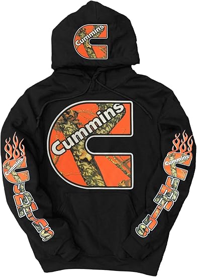 camo cummins hoodie