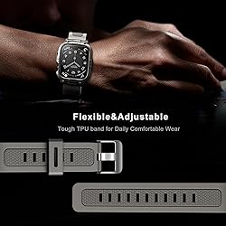 Mosonio Sport Rugged Case with Band for Apple Watch