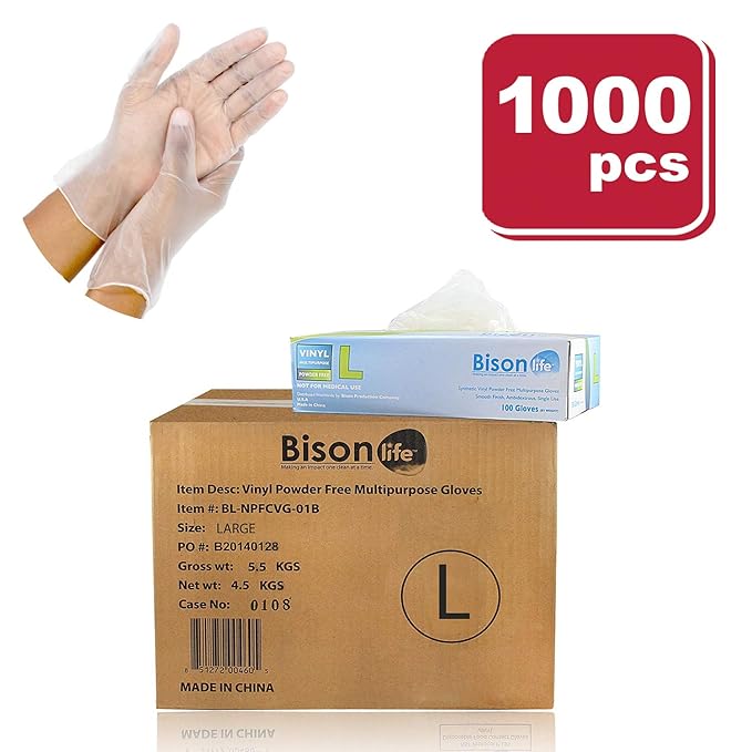 Food Handling NSF Multi Purpose Disposable Vinyl Gloves