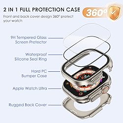 Wingle 2 in 1 Waterproof Case for Apple Watch Ultra