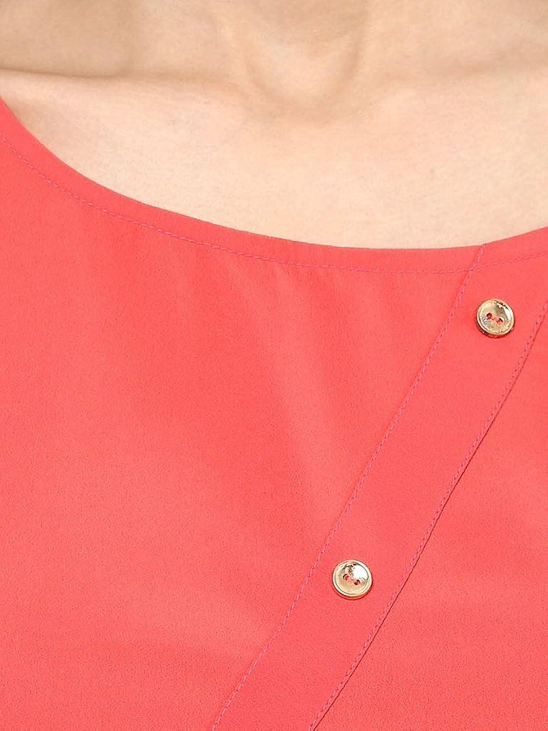 j b fashion women's crepe top (multicolour, free size)