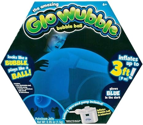 blue wubble bubble ball