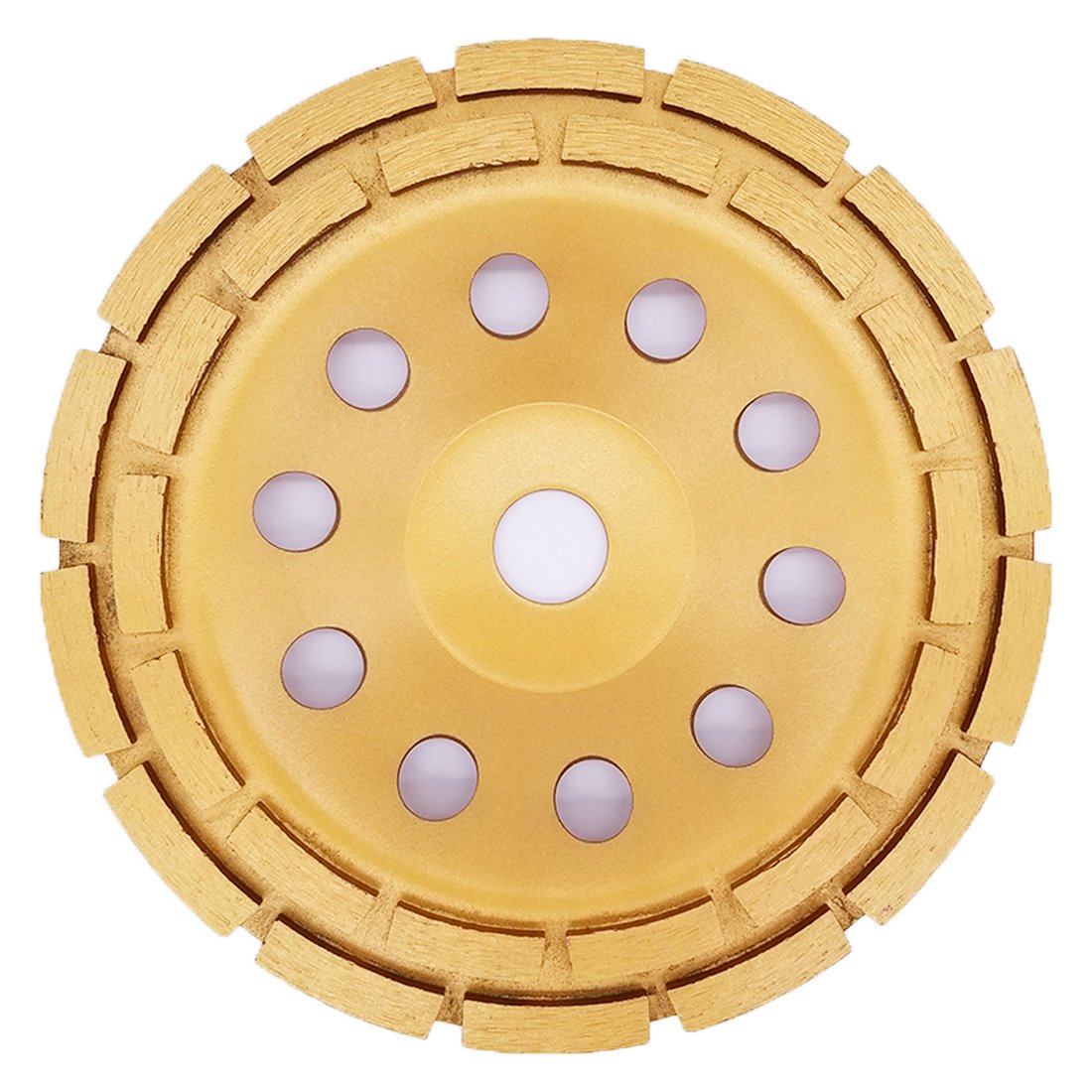 APLUS Grinding Wheel, Diamond Cup, 7'' (180mm) Angle Grinder Disc for : Concrete, Marble, Granite, Natural Stone, Cement