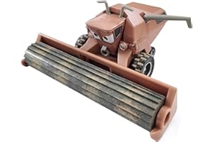 Flmenunu Cow Tractor Car Toy 1:55 Scale Die-Casting Car Metal Alloy Boy Kid Toy (Frank Coffee)