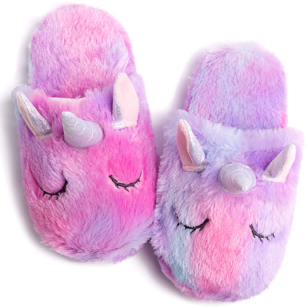 fluffy girl slippers