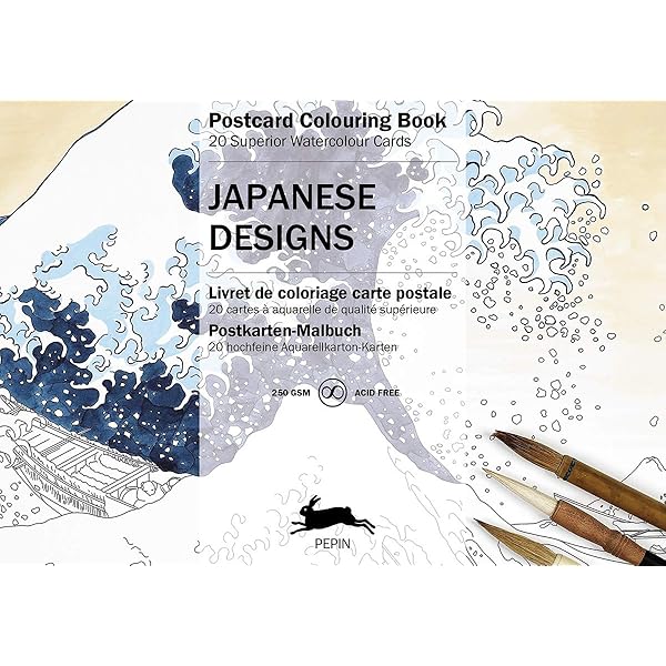 Japan Watercolour Postcard Book: Pepin van Roojen