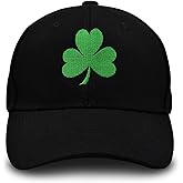 SpinLaLa St. Patrick's Day Shamrock Hat - Irish Clover Baseball Cap, Adjustable Trucker Hats, Green Day Lucky Hat, St Patrick's Decor Costume Accessories