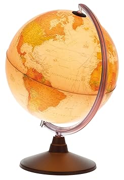 Idena 22904 - Leuchtglobus 30 cm im Antiken Stil