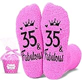 HAPPYPOP Birthday Gift Ideas for Women - Socks for 26 27 28 29 30 35 Year Olds Women