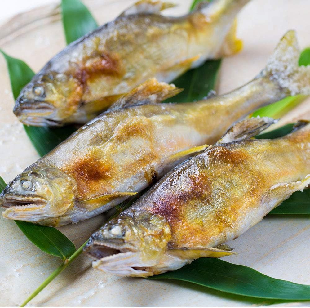 Amazon 鮎の炭火焼 尾入り 喜連川湧水育ち 鮎 鮎の塩焼き きつれがわの鮎 食品 飲料 お酒 通販