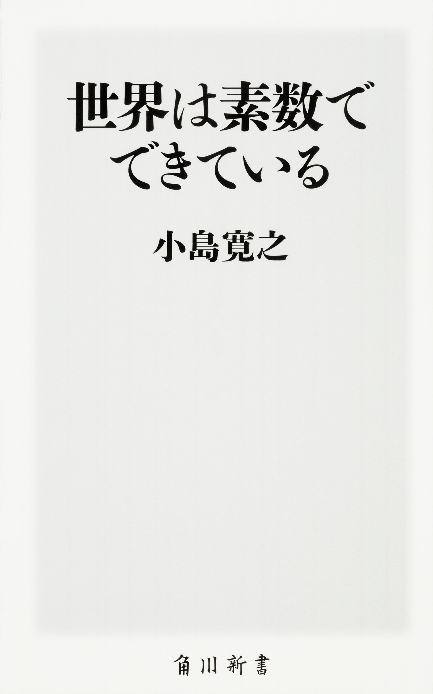 世界は素数でできている 角川新書 小島 寛之 本 通販 Amazon