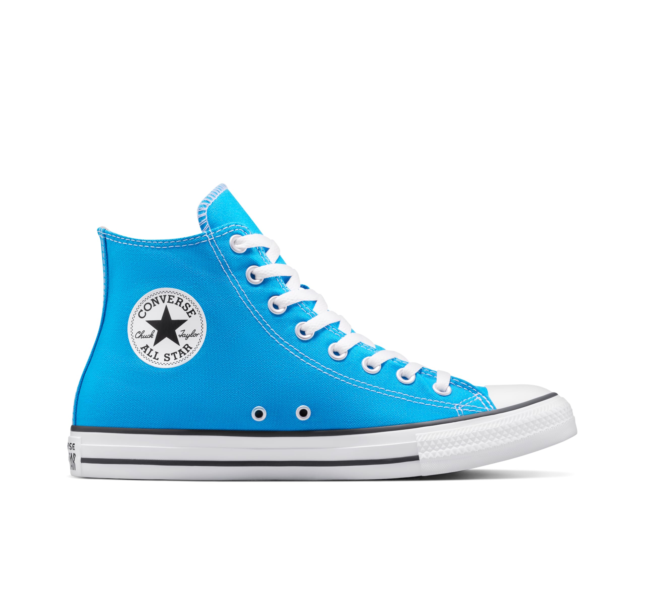 Converse Unisex Adult Chuck Taylor All Star High Top, Crispy Cobalt, 10 Womens/8 Mens Image