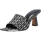 DKNY Women's Kailyn Square Toe Heeled Sandal Mules