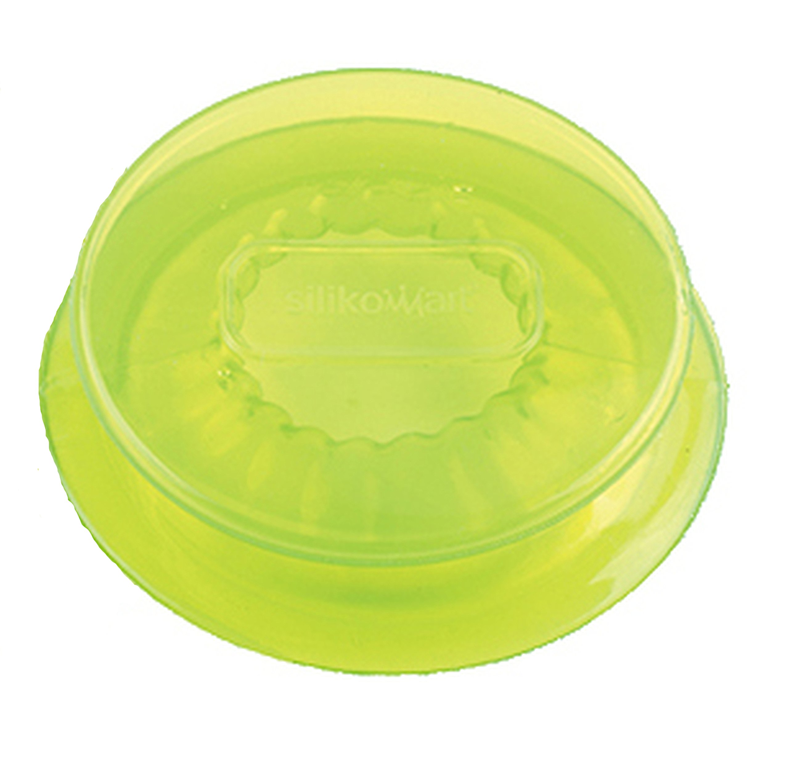 Silikomart | Silicone Lid CAPFLEX XL, Green Color, Diameter 105 mm, Elastic and Dishwasher Safe