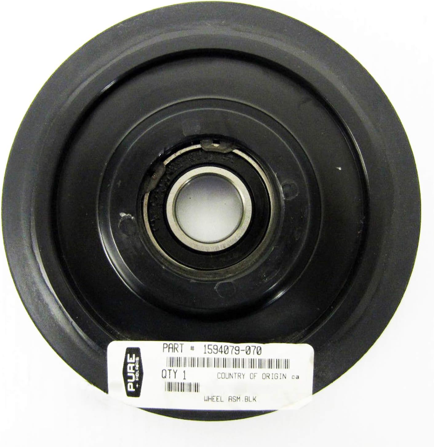 Genuine Polaris Part Number 1594079070 Wheel ASM,BLK. for Polaris