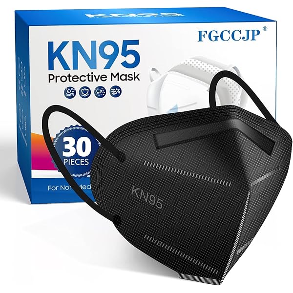 Amazon.com: OPECTICID KN95 Face Mask 60 PCS,KN95 Masks Black