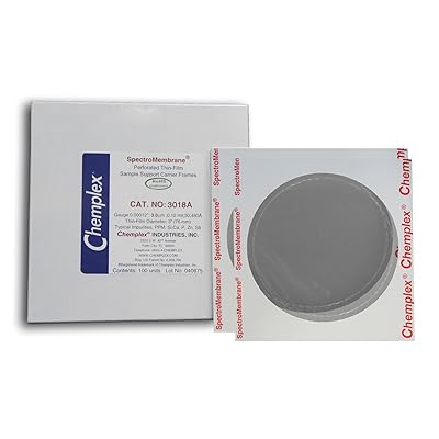 Chemplex SpectroMembrane 3018A Prolene Thin-Film Sample Support Window Frame, 3.0 Gauge (Pack of 100)
