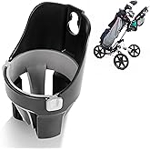 Tributary Brands Golf Push Cart Cup Holder Compatible with Clicgear, Sun Mountain, Bagboy and More. Golf Push Cart Accessories- Large Size