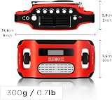 Duronic Solar Radio Apex Wind Up Radio Emergency Dynamo AM/FM view 3