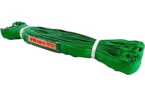 Power Lift PL2x10' Green Polyester Round Sling (5,300 lbs. Vertical Capacity) | Various Sizes in Listing | Kennedy Wire Rope & Sling Company | Proudly Manufactured in The USA