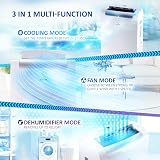 ALL AIR 12000 BTU Portable Air Conditioner Dehumidifier WiFi Timer 17-35C view 3