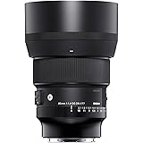 Sigma 85mm F1.4 DG DN Sony E (322965), Black