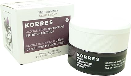 korres magnolia night cream