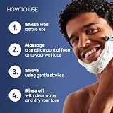 NIVEA MEN Protect & Care Shaving Foam 200 ml x6 Aloe Pro-Vitamin B5 Dry Skin view 5