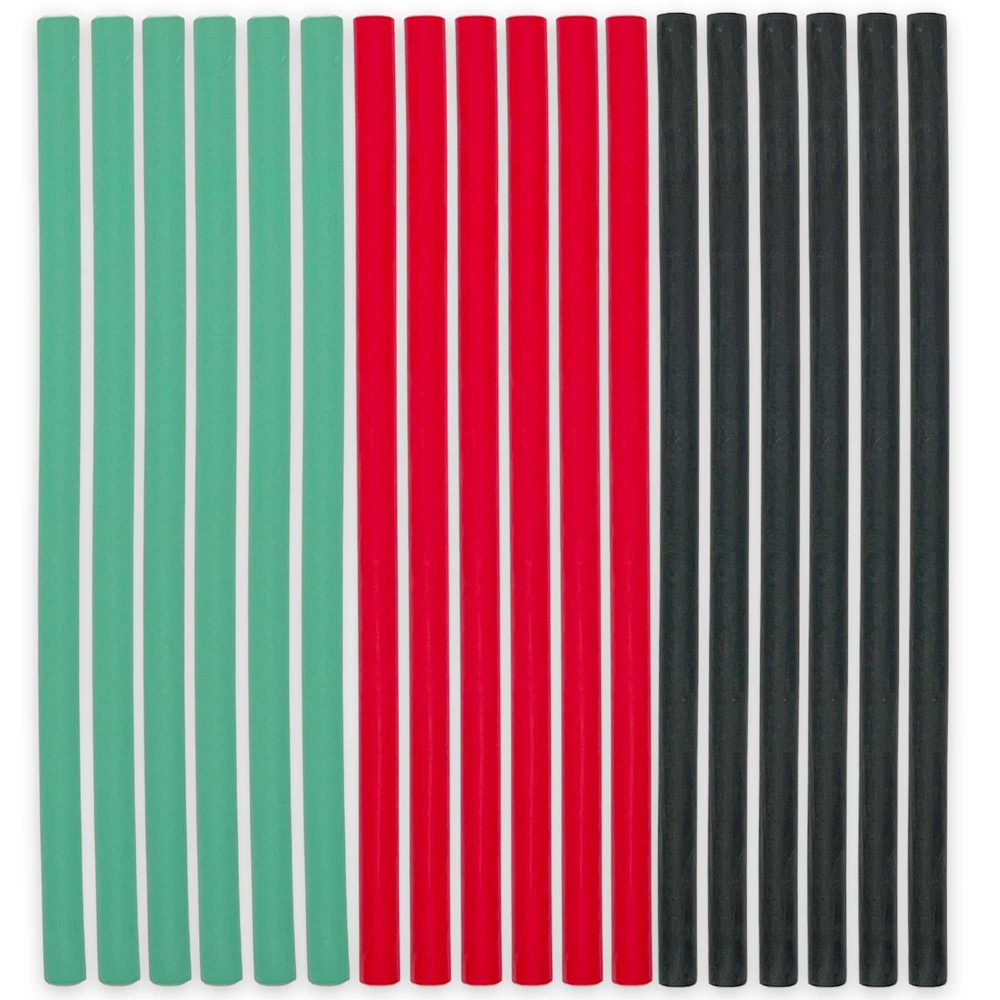 MIJOMA Papilot Rollers Set of 18 Flexible Flexible Curlers for Curly Hair, Hairdressing Supplies 250 mm x Diameter 10 mm, Multicoloured, Easy to Use, for All Hair Types, Curls without Heat Damage