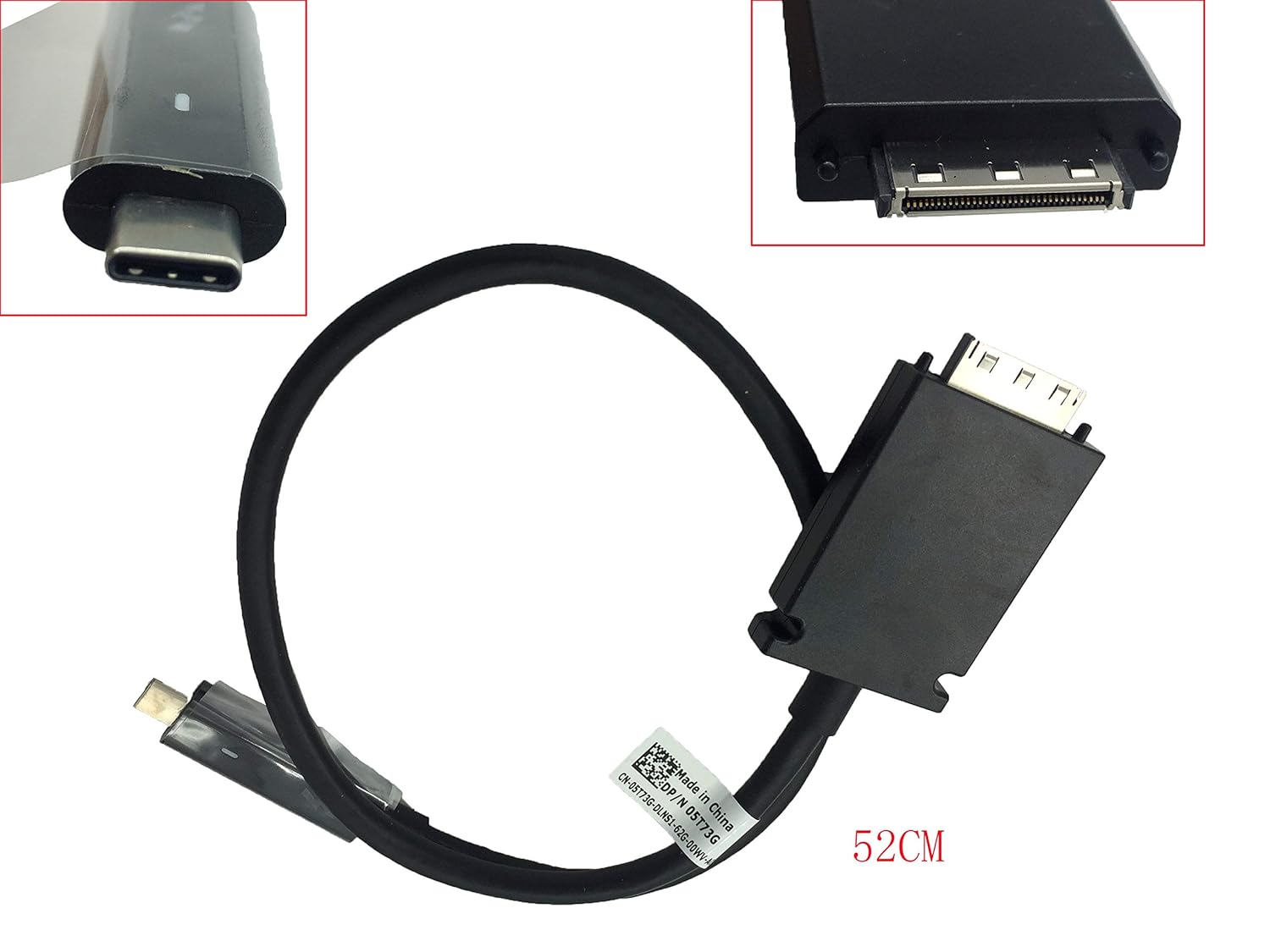 Thunderbolt Dock Cable USBC para estación de acoplamiento Dell